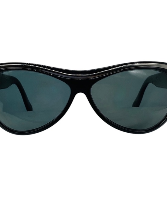 GUCCI BLACK CAT EYE ACETATE SUNGLASSES WITH METAL ACCENTS main image 10